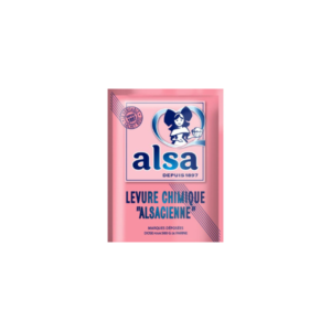 a sachet of Alsa baking powder (levure chimique) 11g