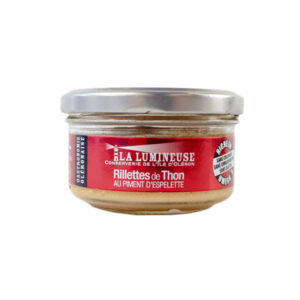 La Lumineuse Rillettes of Tuna with Piment d'Espelette 120g