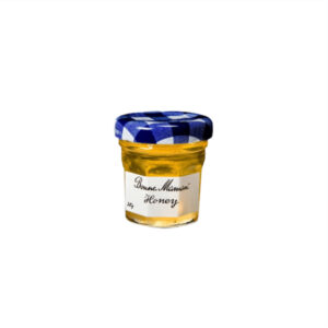 a Bonne Maman mini honey jar 30g