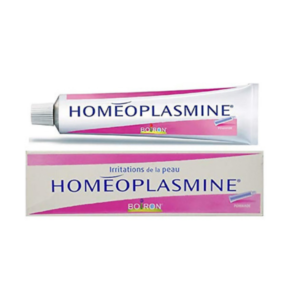 a tube of Boiron Homeoplasmine 18g