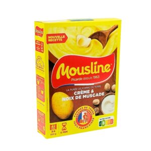 Mousline Cream and Nutmeg Dehydrated Mashed Potatoes 500g (4 x 4pax) (Best Before 31/12/2025)