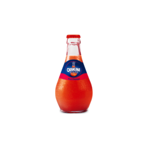 a bottle of Orangina rouge 250ml