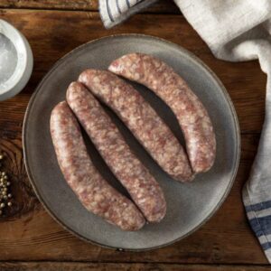 Toulouse Sausages x 4 (raw, approx 500g)