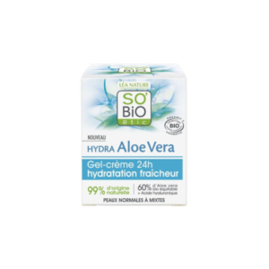 SO' BIO Gel Creme Hydratation Fraicheur 24h Peaux Normales / Mixtes 50ml