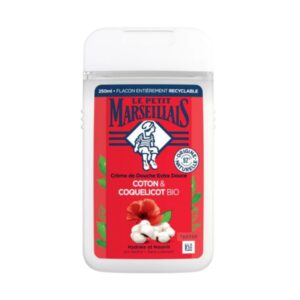 Le Petit Marseillais Cotton Milk and Poppy Shower Cream 250ml