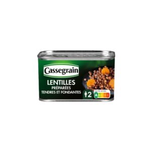Cassegrain Prepared Lentils Carrots and Onion 265g