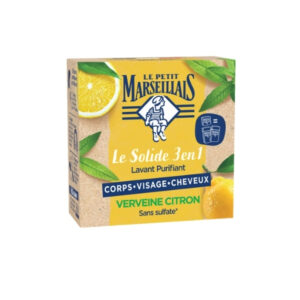 Le Petit Marseillais 3 in 1 Lemon and Verbena Solid Purifying Cleansing Soap 80g