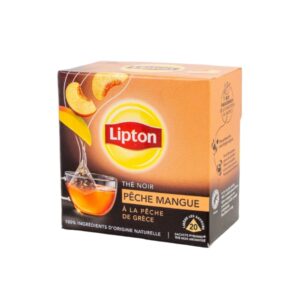 Lipton Black Tea Peach and Mango Flavour (20 bags)