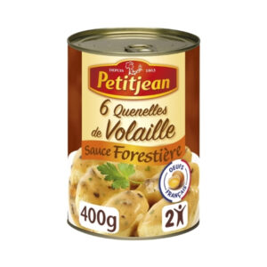 Petitjean Poultry Quenelles with Mushrooms 400g