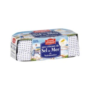 Grand Fermage Noirmoutier Sea Salt Crystals Butter 250g