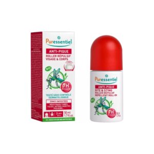 Puressentiel Anti-Pique - Roller Repellent for Face and Body 50ml - Infected Areas