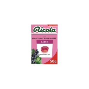 Ricola Blackcurrant 50g