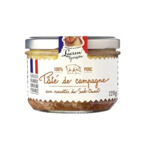 Lucien Georgelin Country Pate with South West Hazelnut 220g