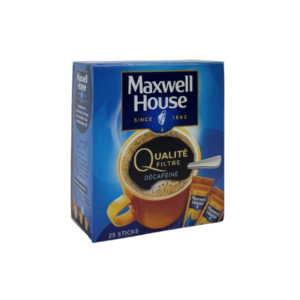 Maxwell House Decaffeinate Instant Coffee 25 Sticks